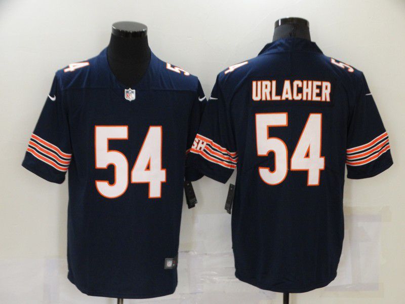 Men Chicago Bears #54 Urlacher Blue Nike Vapor Untouchable Limited 2021 NFL Jersey->chicago bears->NFL Jersey